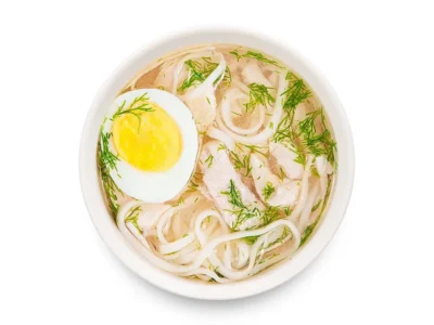 Бульончик Куриный с яйцом