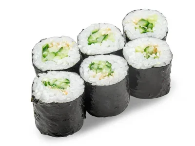Ролл с Огурцом и кунжутом