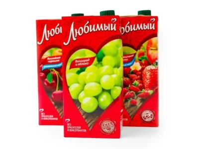 Сок любимый 0,95л в ассортименте